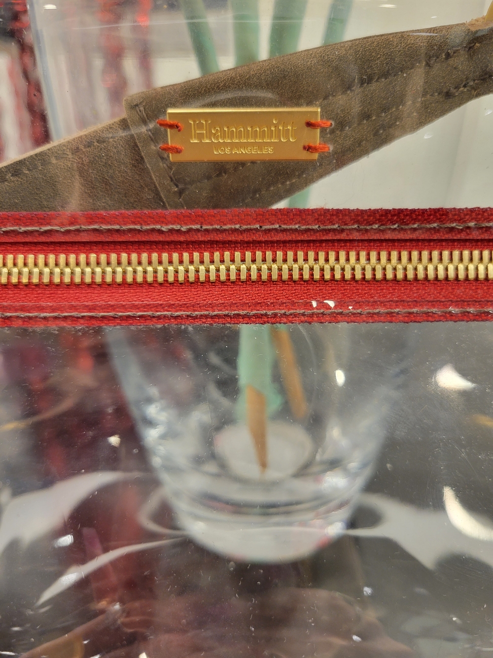 Hammitt Tony Small Clear Crossbody Bag - Picture 2 of 6